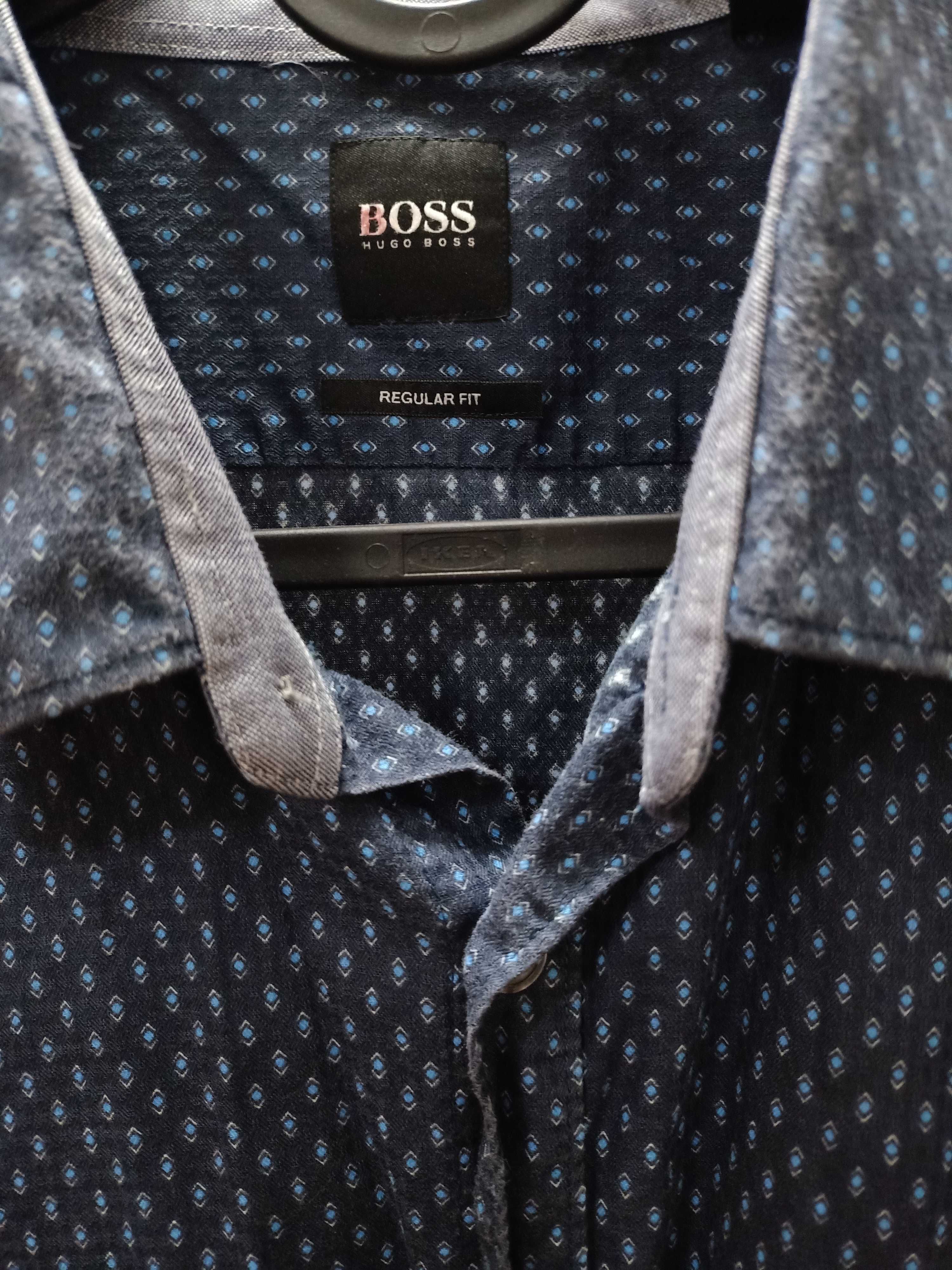 Hugo Boss koszula męska z długim rękawem