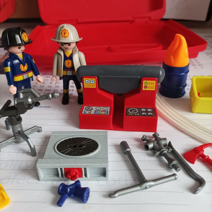 Playmobil straż pożarna w walizce