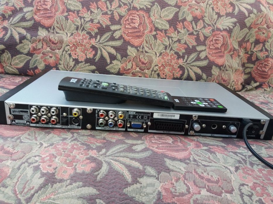 Плеєр DVD Dex DVP-668 + ПОДАРУНОК мікрофон для караоке