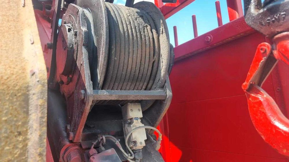 MAN TGX 28.480 HMF 4220+стріла FJ 900 26м кузов ще висувається на 1.5м