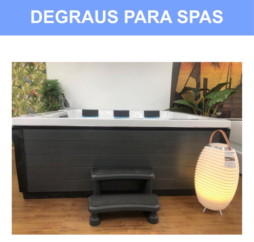 Degraus para spa jacuzzi hidromassagem 215,00