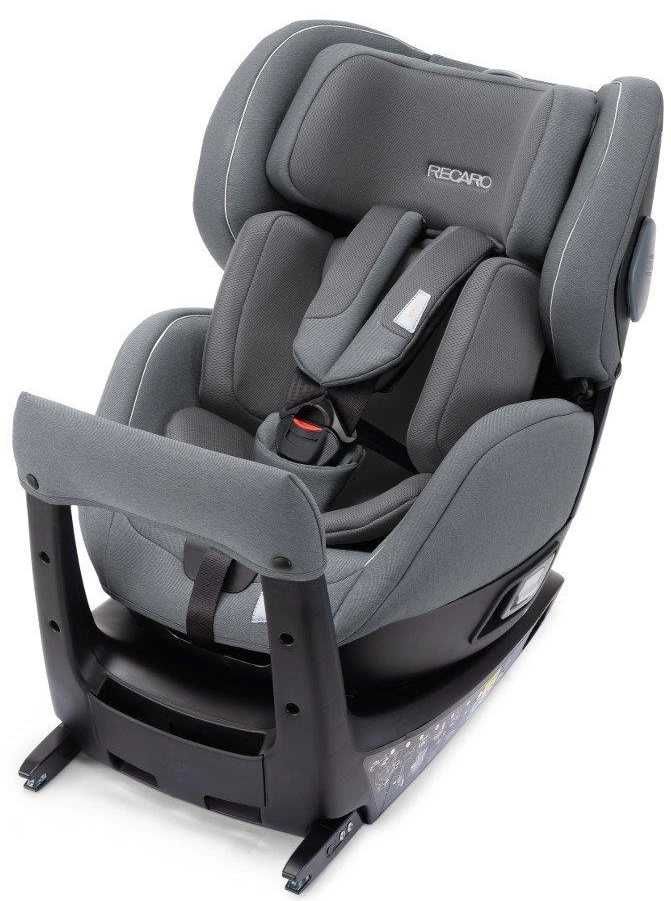 Fotelik Obrotowy RECARO SALIA i-Size Silent Grey 0-18kg 4*ADAC+GRATIS