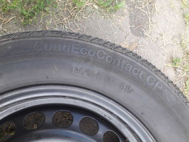 Продам "запаску" Continental ContiEcoContact CP 195/65 r15