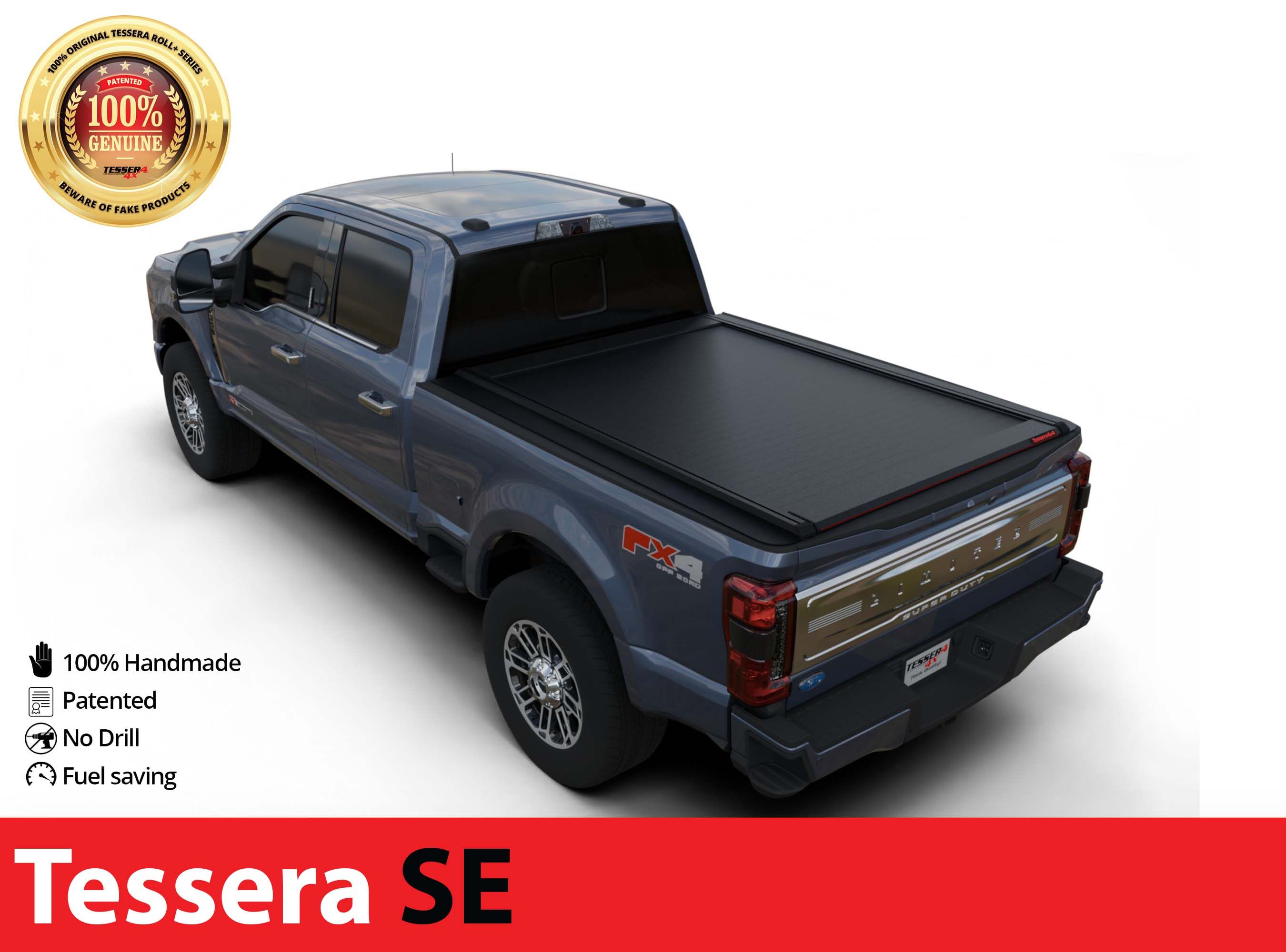 Roleta aluminiowa Ford F-250 F-350 Super Duty 6,75ft Tessera SE Manual