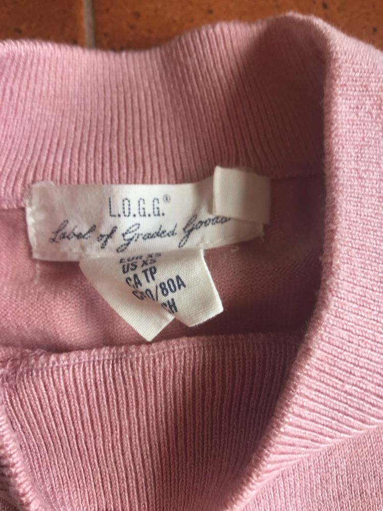 Camisola cor de rosa H&M