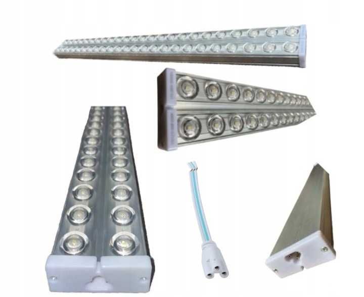 ŚWIETLÓWKA LED 120cm 72W ZIMNA Barwa Panel LED Oprawa Lampa Warsztatow