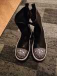 Buty damskie z cyrkoniami