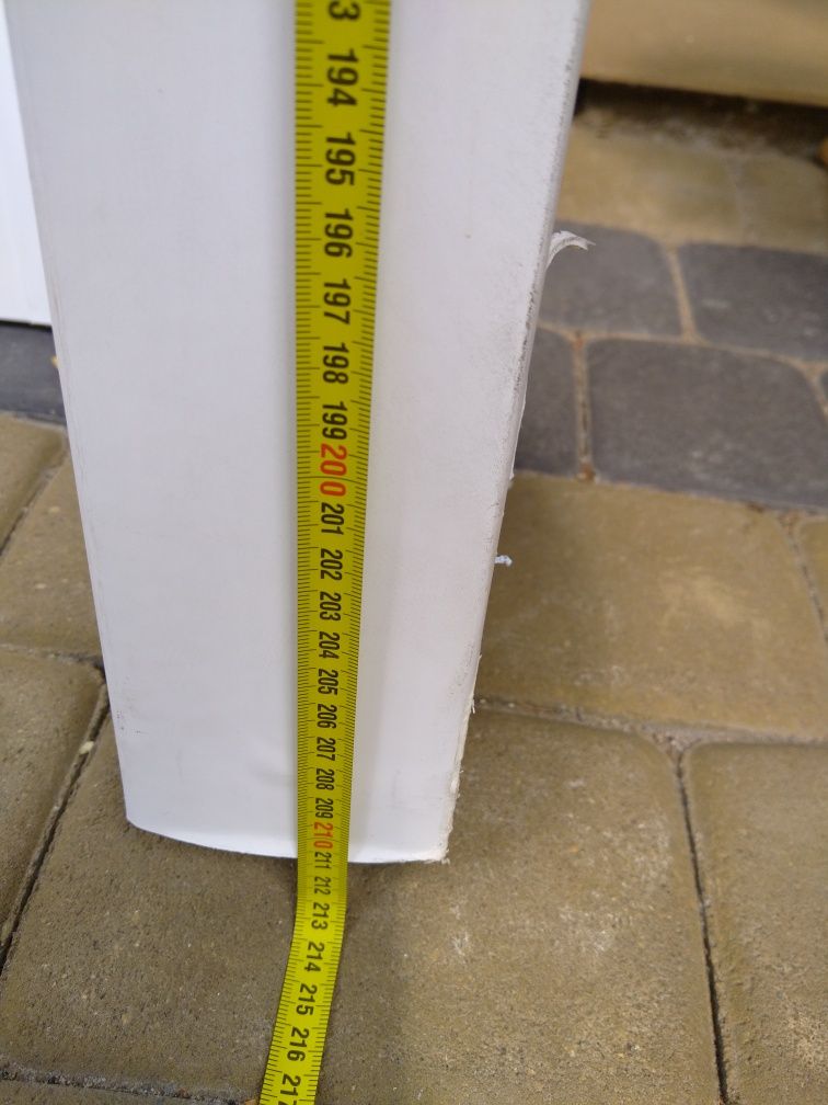 Drzwi LEWE białe BARAŃSKI łazienka 80 cm