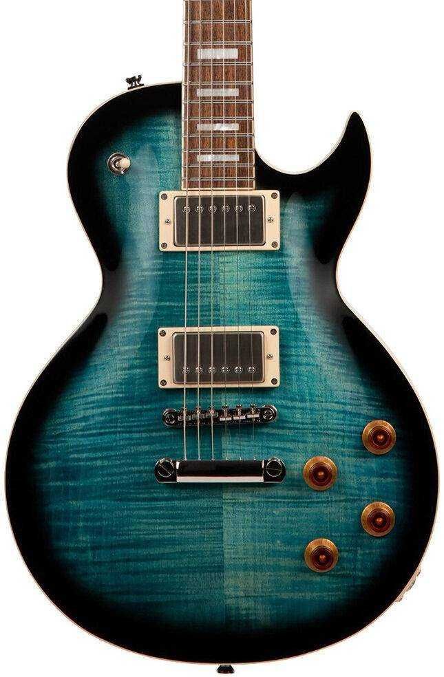 Cort CR250 DBB gitara elektryczna typu Les Paul CR-250-DBB dark blue b