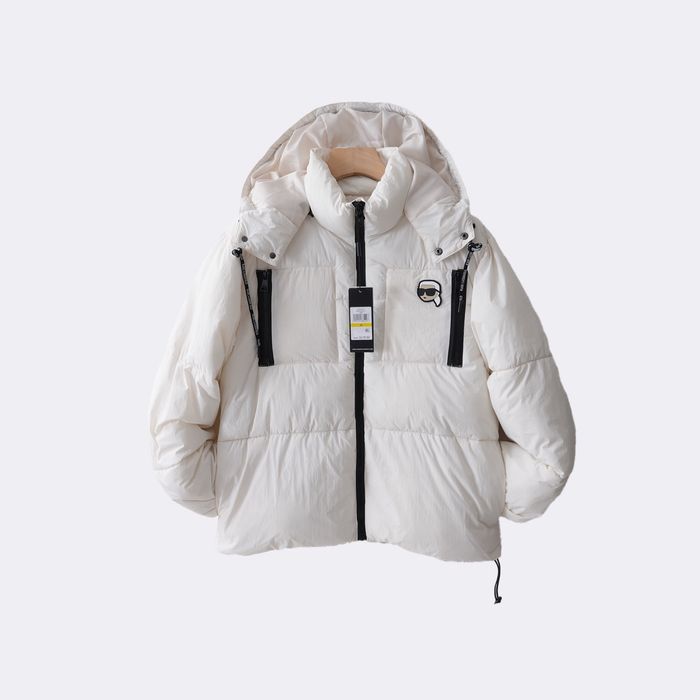 Куртка пуховик курточка жіноча karl lagerfeld