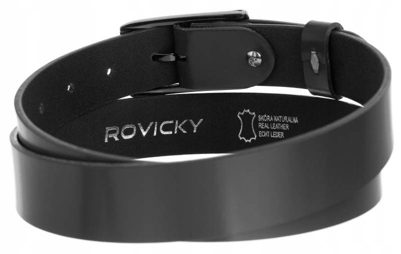 uniwersalny, skórzany pasek damski - rovicky