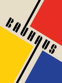 Bauhaus Plakat Bauhaus 70x50, 40x30 vintage retro sztuka modernizm