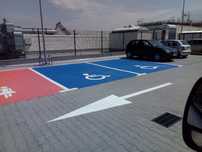 Malowanie parkingów, dróg i garaży. Oznakowanie pionowe, poziome.