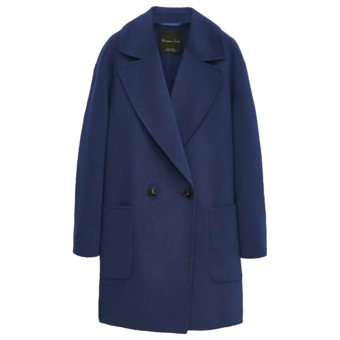 Пальто з шерсті та кашеміру Massimo Dutti