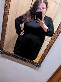 Czarna sukienka Wednesday 's Girl  r. 56