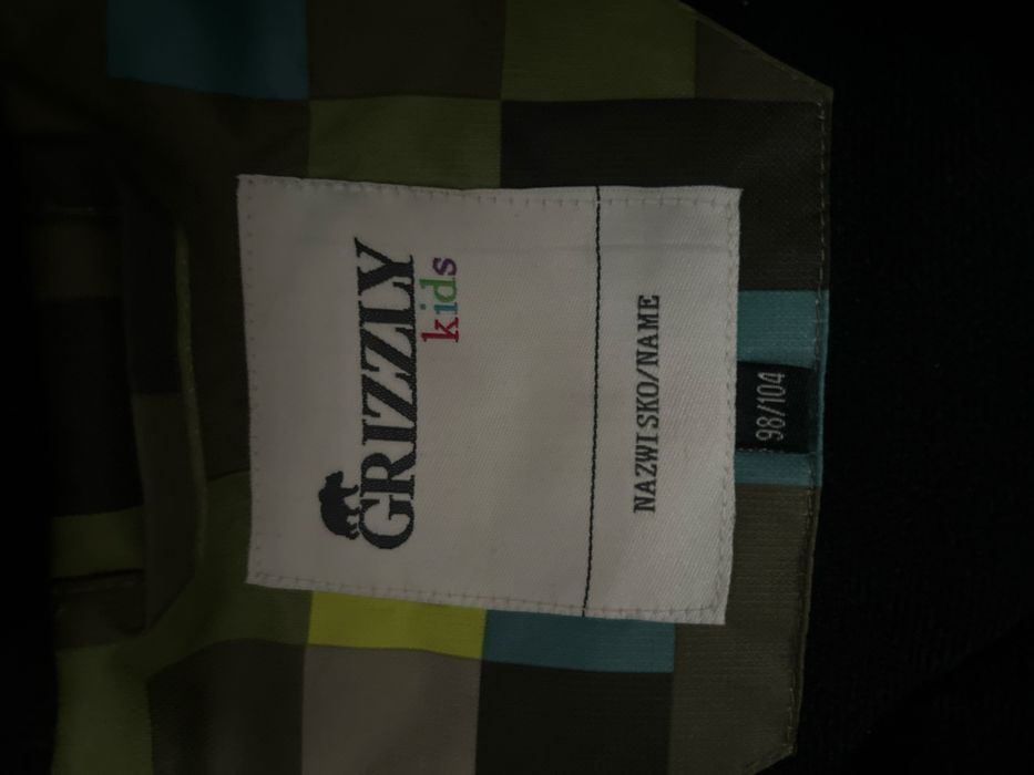Ciepła kurtka zimowa GRIZZLY dla chłopca 98/104 – super stan!