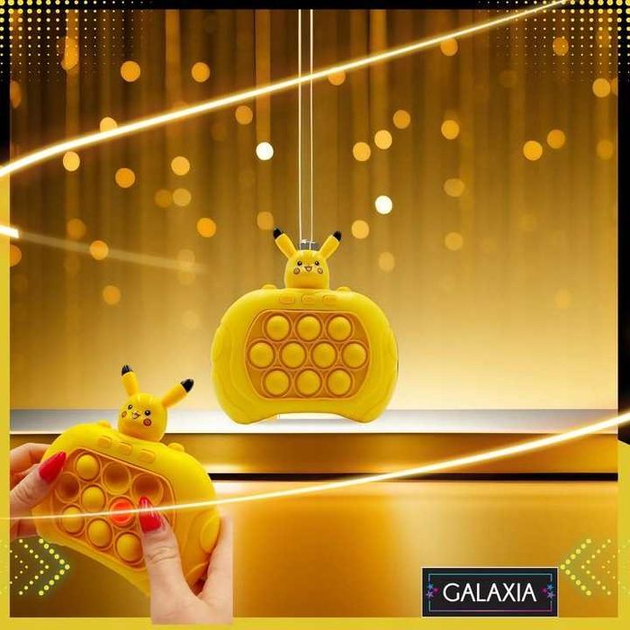 GRA POPIT Pop It Elektroniczne Elektryczne Gra Zręcznościowa PIKACHU