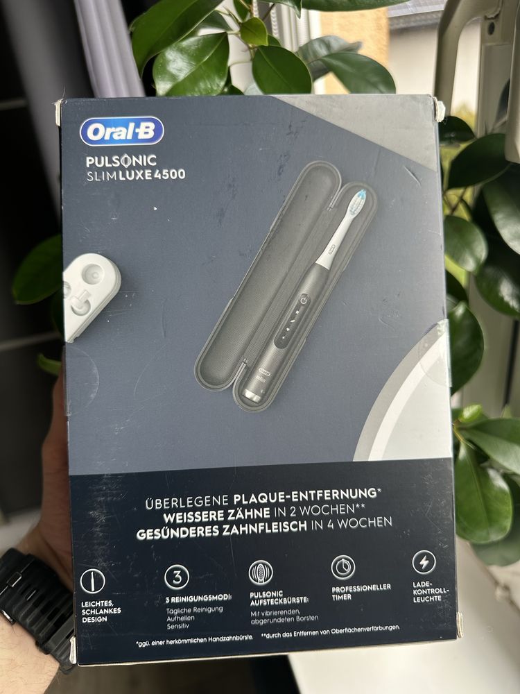 Szczoteczka Soniczna do Zębów Oral-B Pulsonic Slim Luxe 4500 Travel