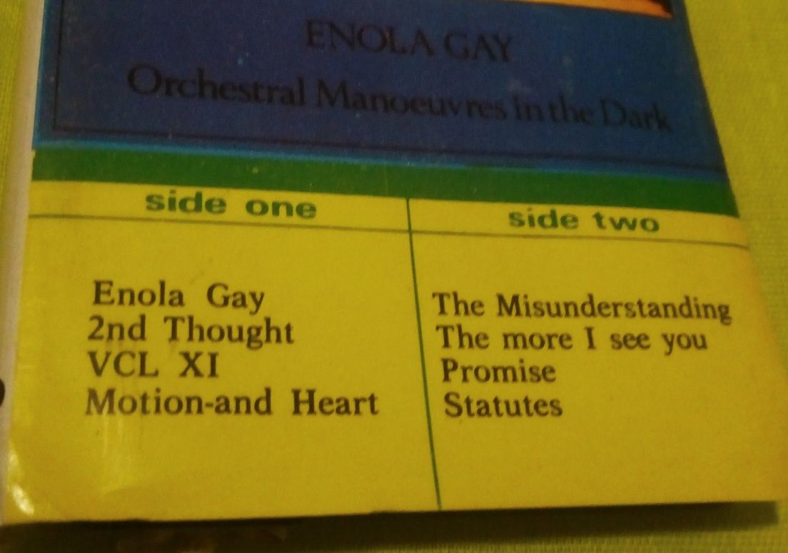 Orchestral Manoeuvres in the Dark - Enola Gay