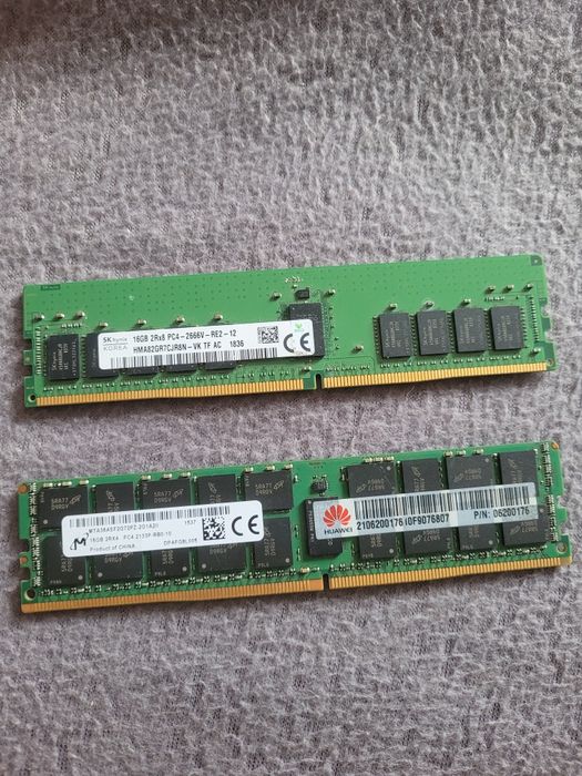 Pamięć RAM Hynix 16GB 2Rx8 2666MHz DDR4 RDIMM HMA82GR7CJR8N-VK