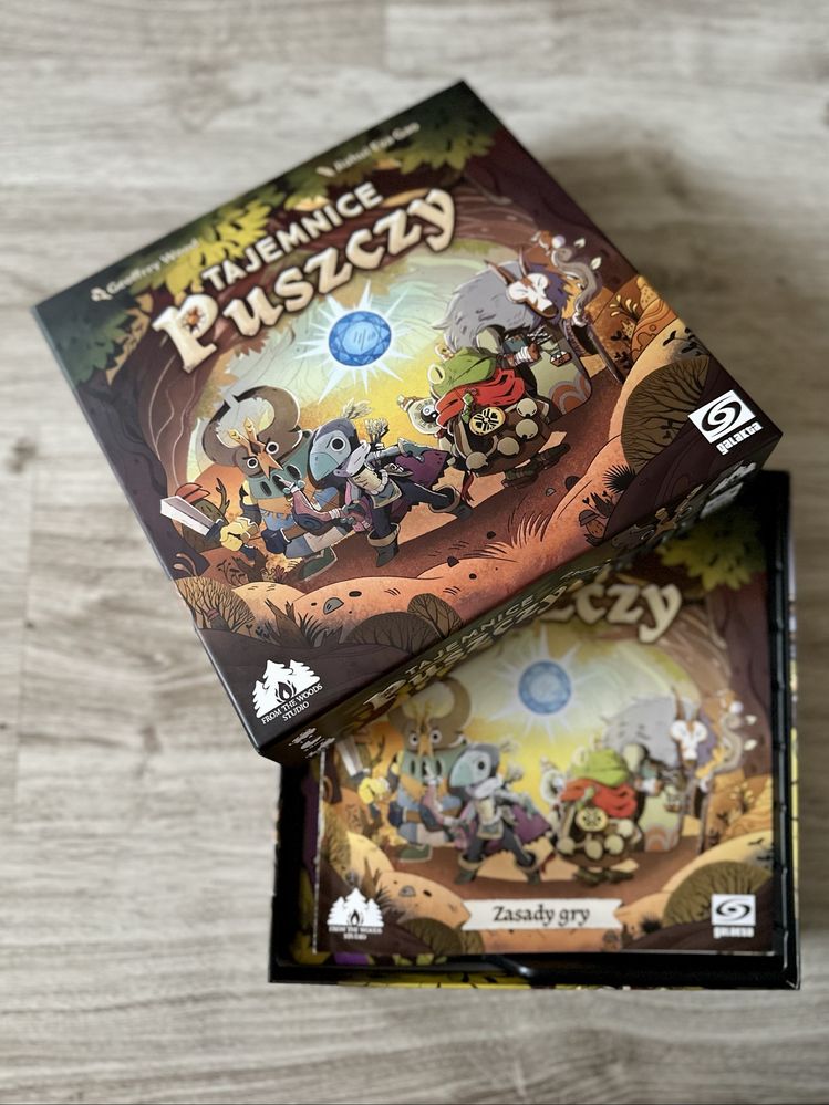 Gra planszowa Tajemnice puszczy dungeon clawler