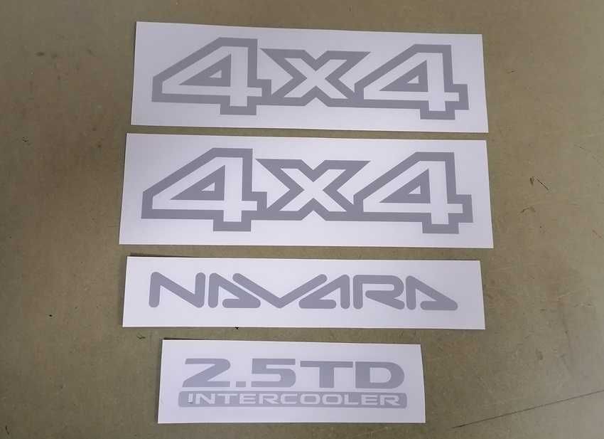 Autocolantes Nissan Navara D21/D22-2.5TD 4X4 SportPlus