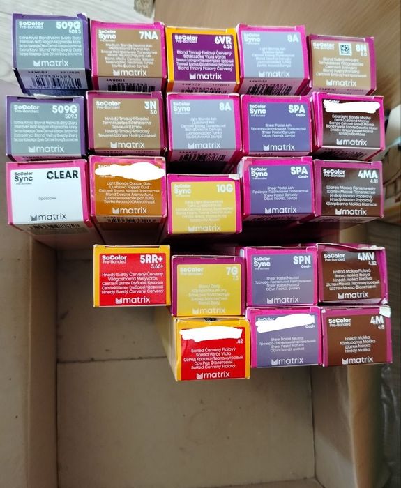 Фарби Matrix нові матрікс