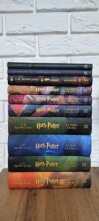 Komplet,zestaw,seria Harry Potter, stare wydanie, twarda oprawa