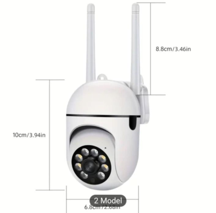 KAMERA 3 mpx DO monitoringu zewnętrznego WI-FI 1080P