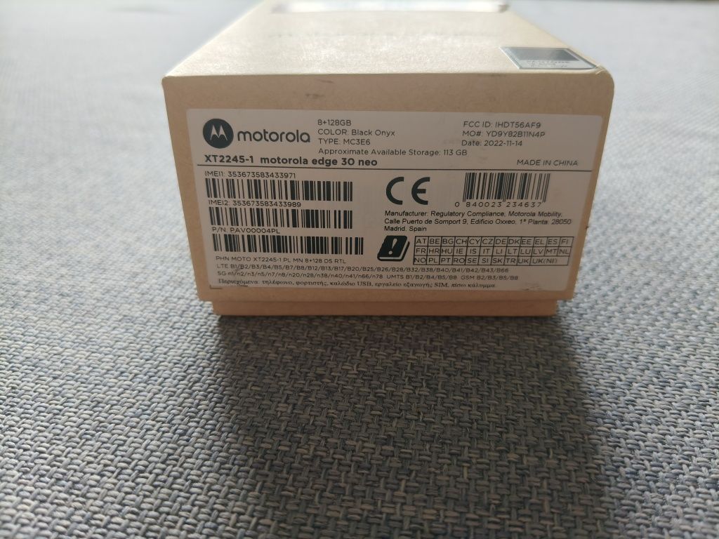 Motorola edge 30 neo