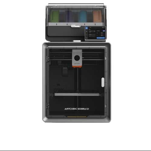 Інноваційний 3D-принтер із закритим корпусом Anycubic Kobra S1 Combo