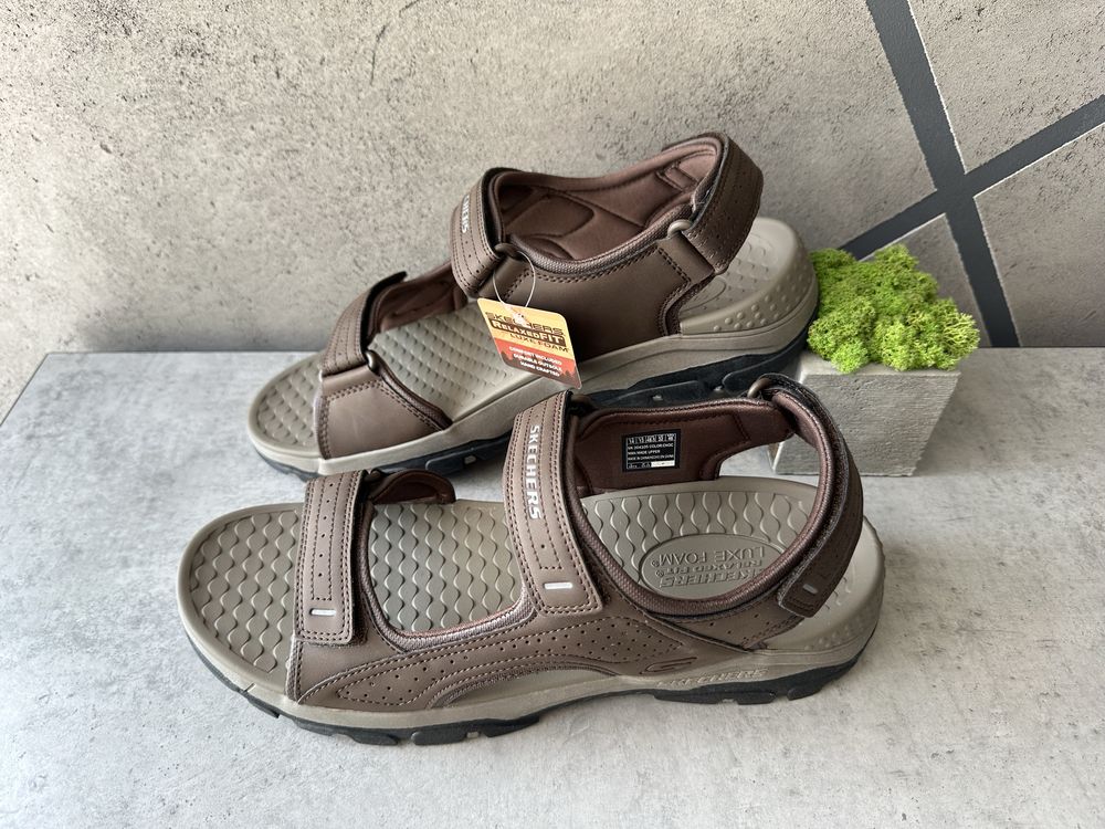 розмір 48 чоловічі босоніжкі сандаліі Skechers оригінал