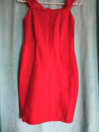 Mini czerwona sukienka