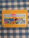 Cartucho retro 2in1 mach rider e volguaro para super nintendo