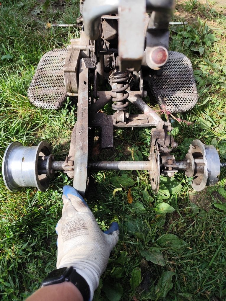 Mini Quad cross 50 dwusów szarpak rozrusznik części