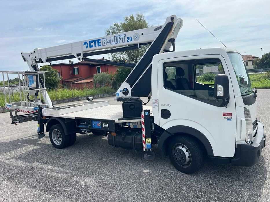 Renault podnośnik koszowy zwyżka 20 m z jib cte multitel mj gsr socage
