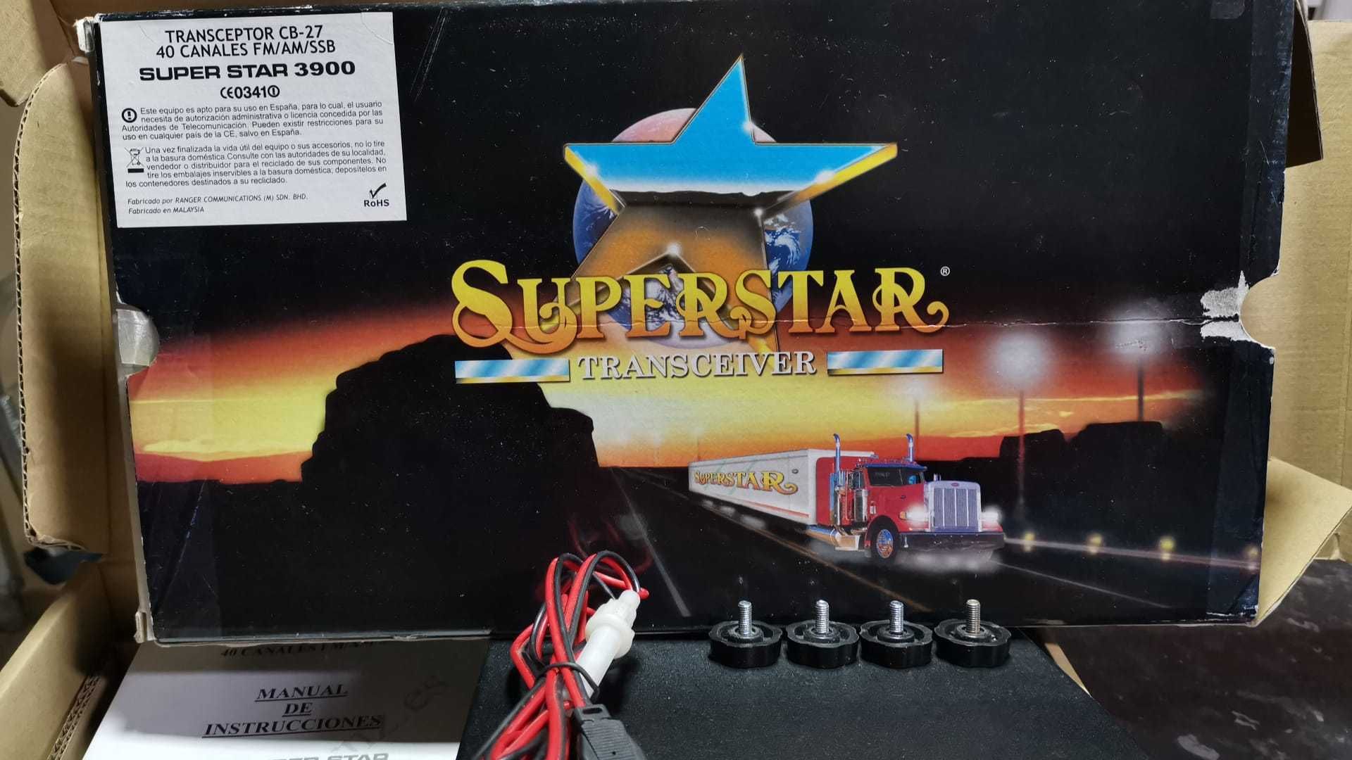 Radio CB SuperStar 3900 em caixa original