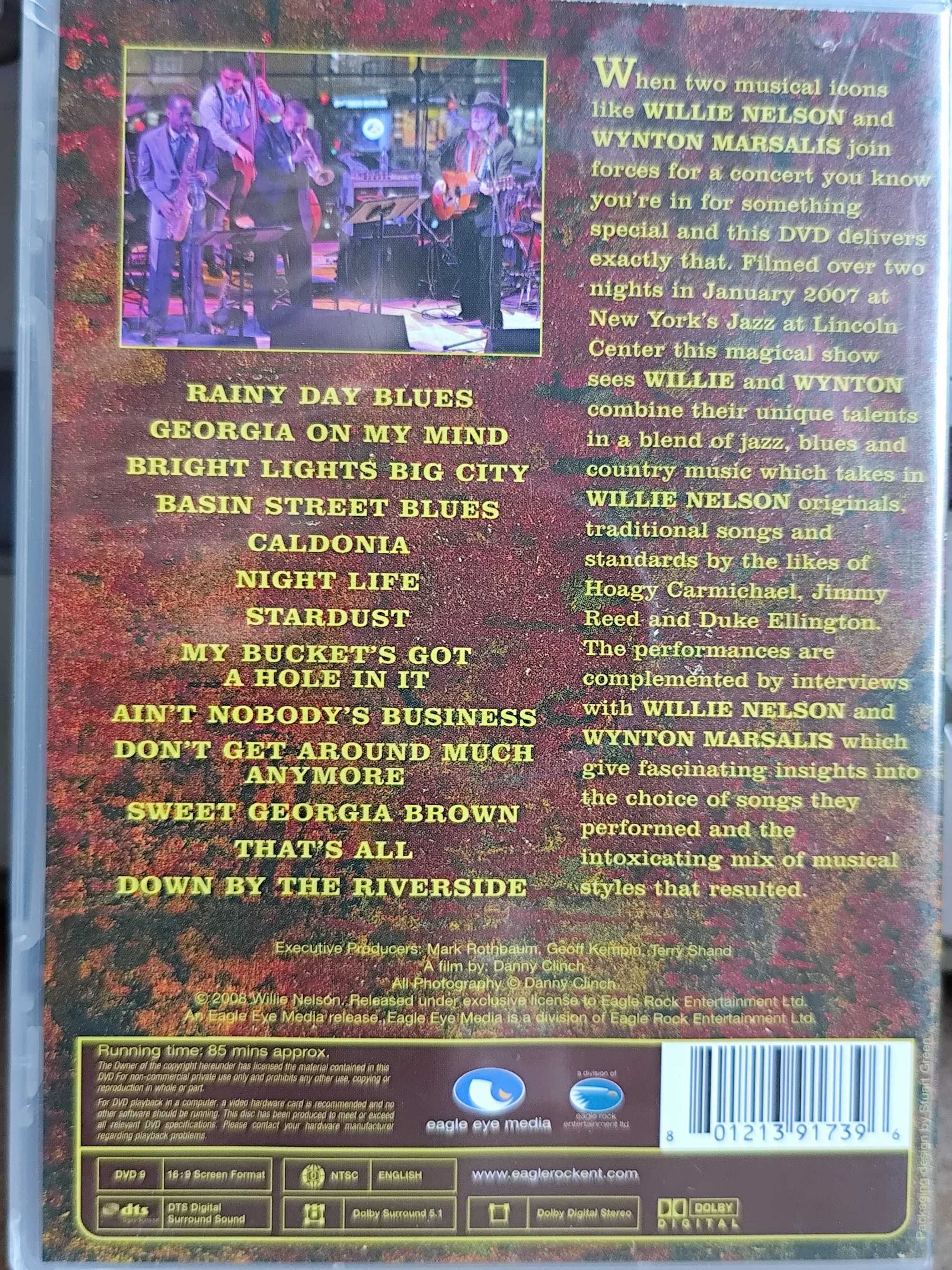 filmy DVD Willie Nelson, Wynton Marsalis
