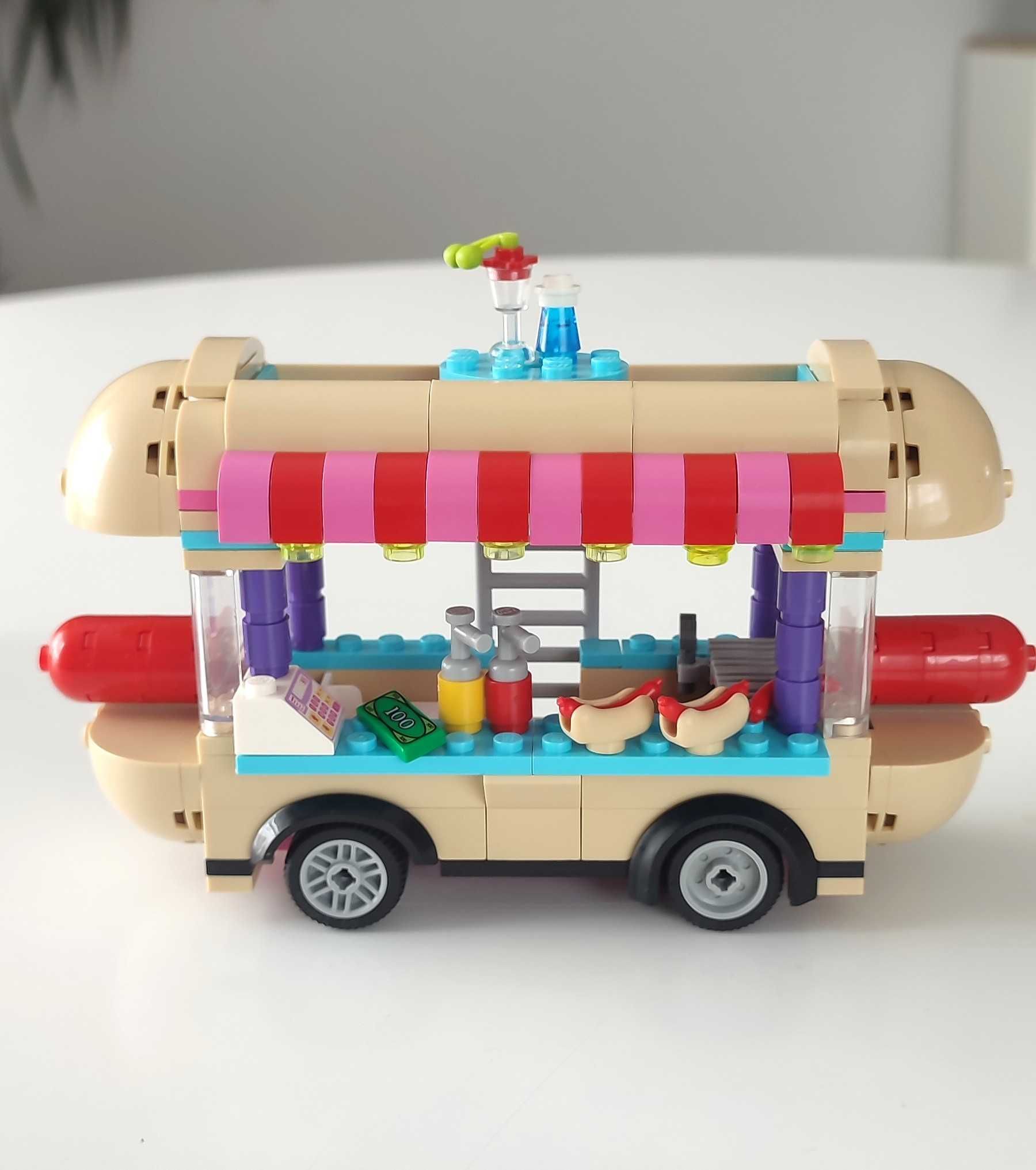 Lego Friends 41129 Furgonetka z hot-dogami kompletny z instrukcją