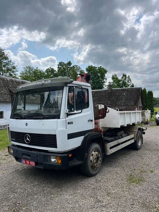Mercedes-Benz 1217  Mercedes 1217 hakowiec z HDS