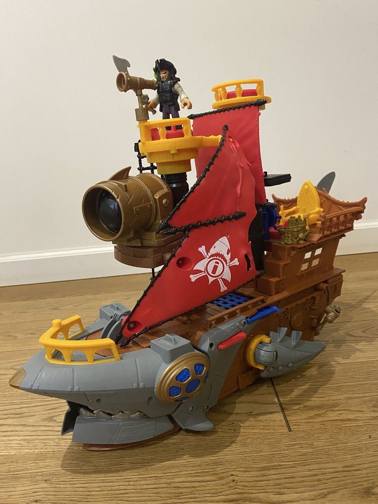 Піратський корабель акула від Imaginext Fisher-Price