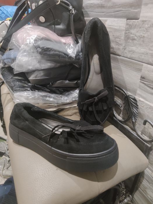 Лофери натуральна замша