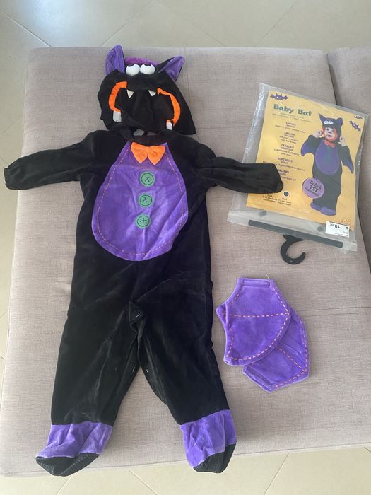 Fato de hallowen vampiro crianca