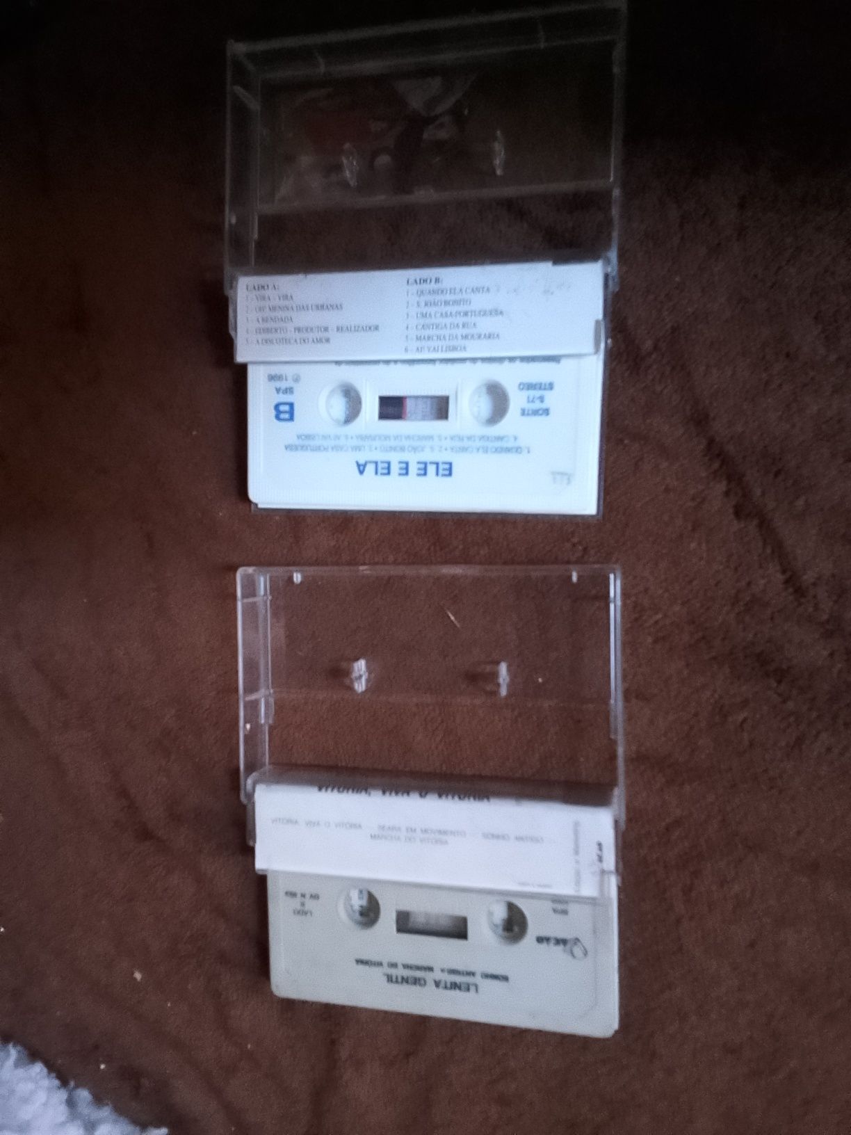 Cassetes cada 2,50€ bom estado