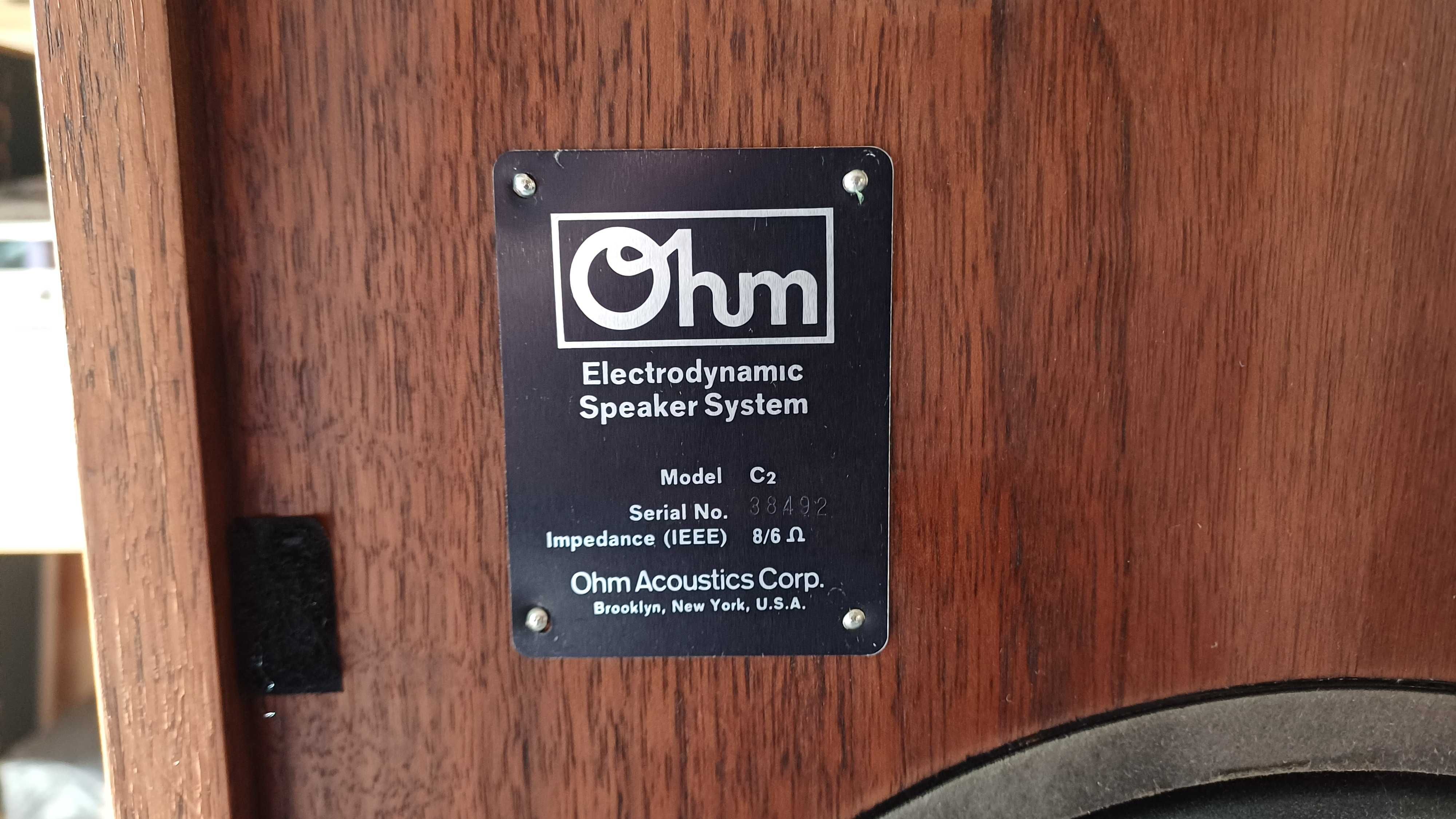 Kolumny głośnikowe OHM ACUSTIC C2