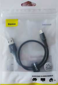 USB кабель Basues type-c, 3A