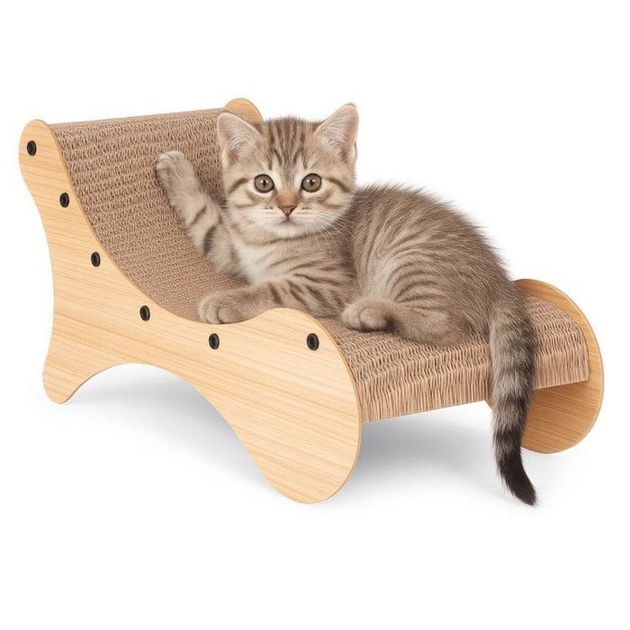 Drapak Tekturowy Dla Kota ZooVera Leżak Kartonowy Legowisko
