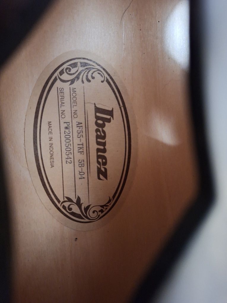 Gitara Elektryczna Ibanez AF55-TF