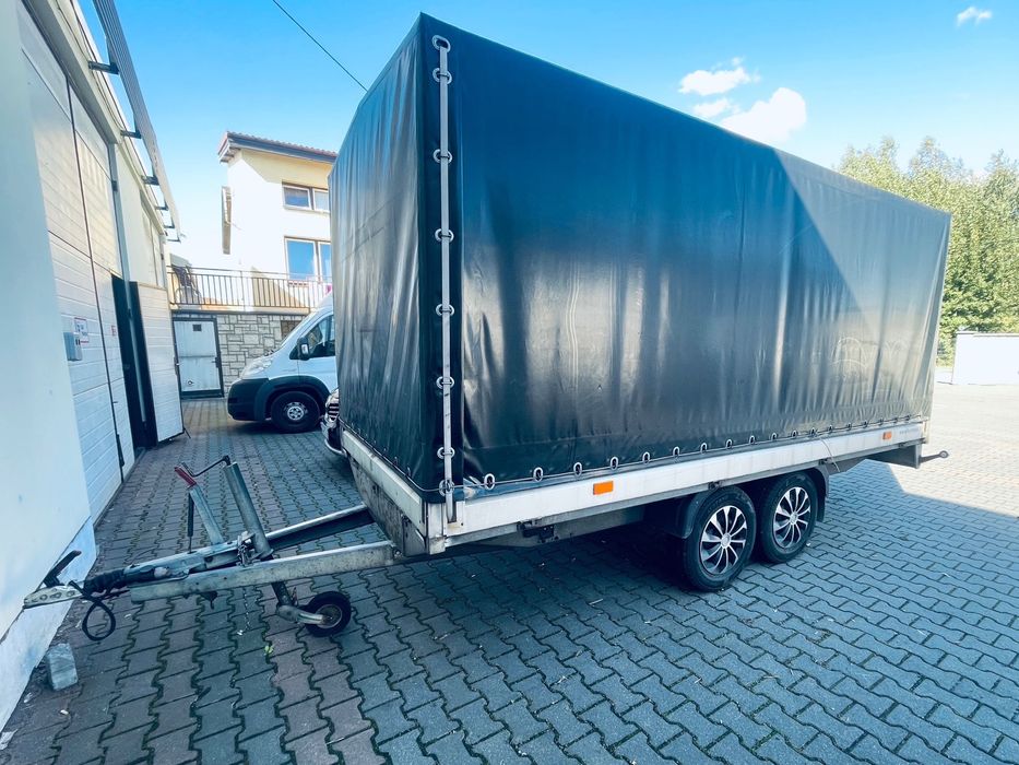 przyczepa dwuosiowa   HUMBAUR  model HT