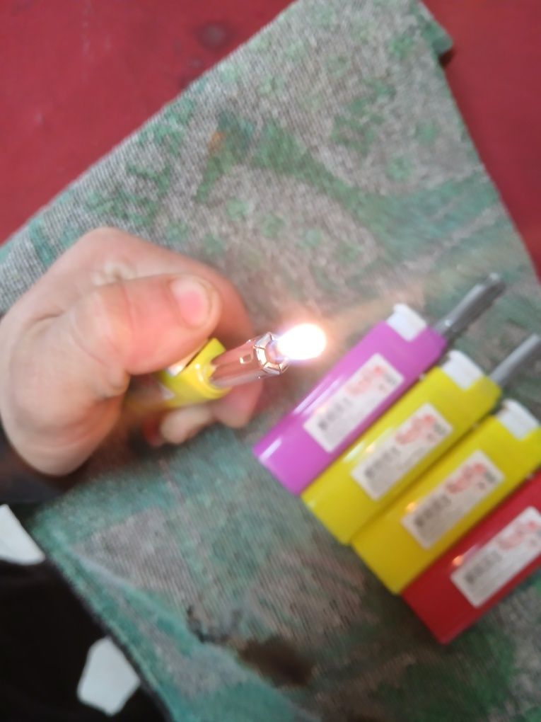 Isqueiros são novos